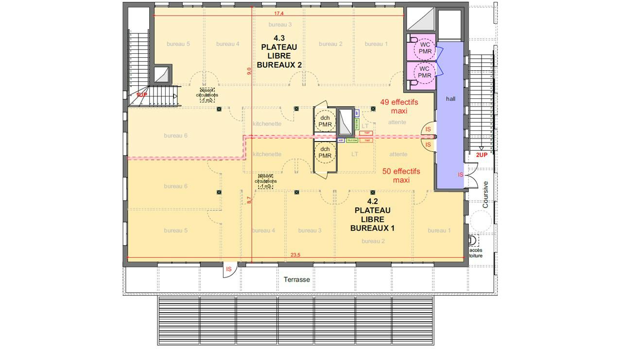 Bureau Aubagne 1218m² Location bureau Aubagne Bouches-du-Rhône OLBUR2317804 2